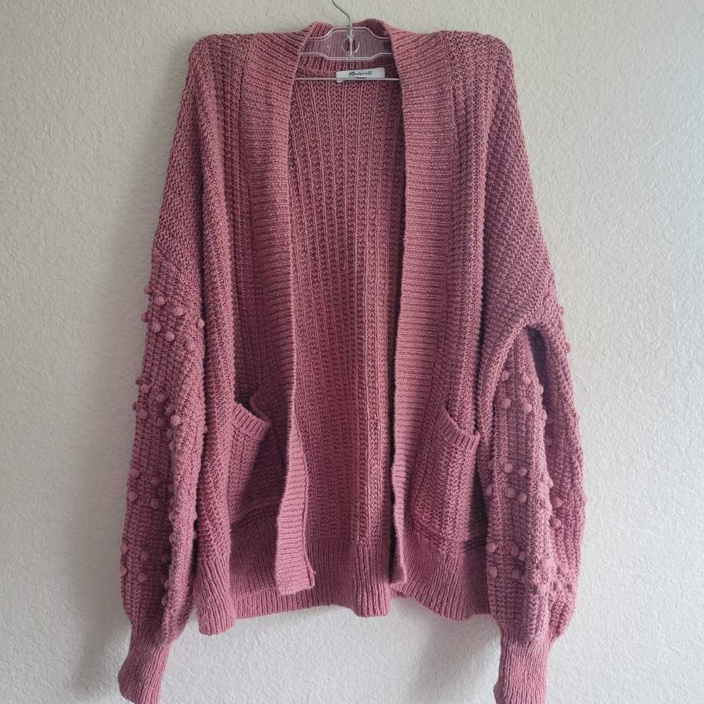 Madewell bobble knit cardigan size XS